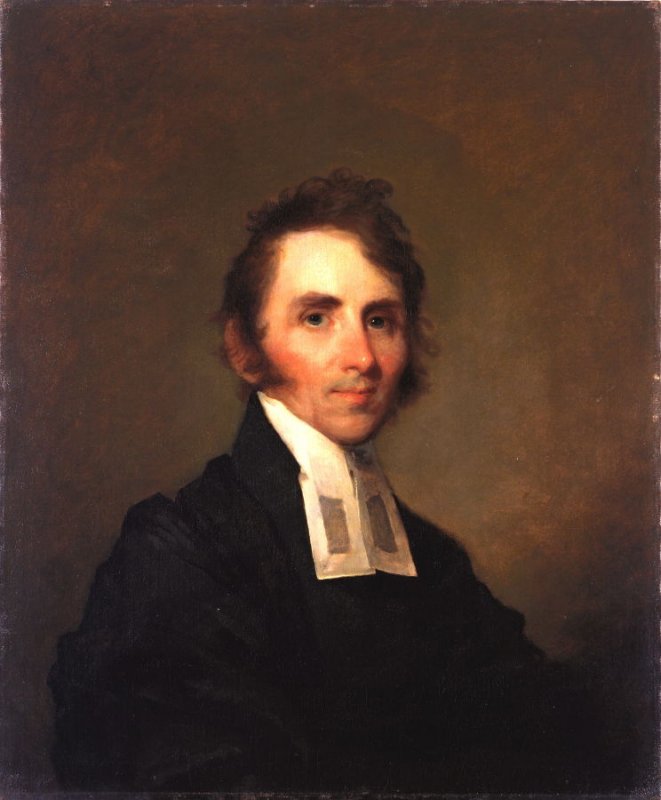 Portrait of William Channing by Gilbert Charles Stuart, c.1815.